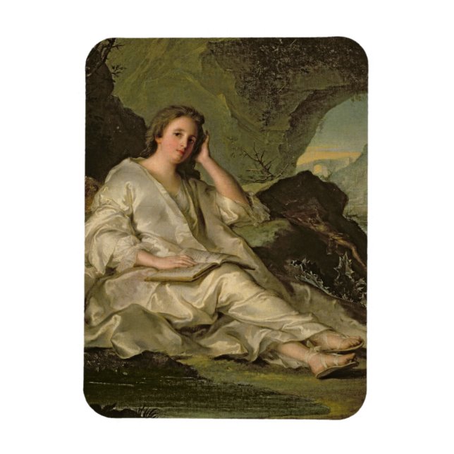 Magnet Flexible The Penitent Magdalene (oil on canvas) (Vertical)