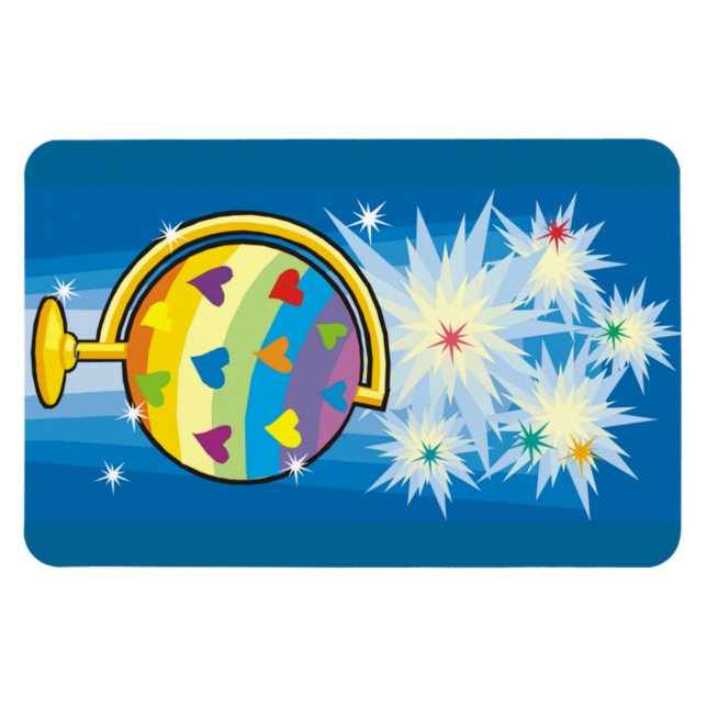 Magnet Flexible The Starry Globe - (Horizontal)