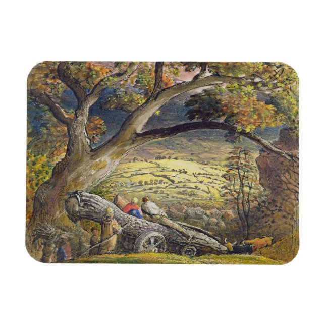 Magnet Flexible The Timber Wain, c.1833-34 (p/c et gouache sur pap (Horizontal)