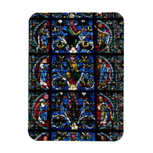 Magnet Flexible The Tree of Jesse, lancet window in the west facad