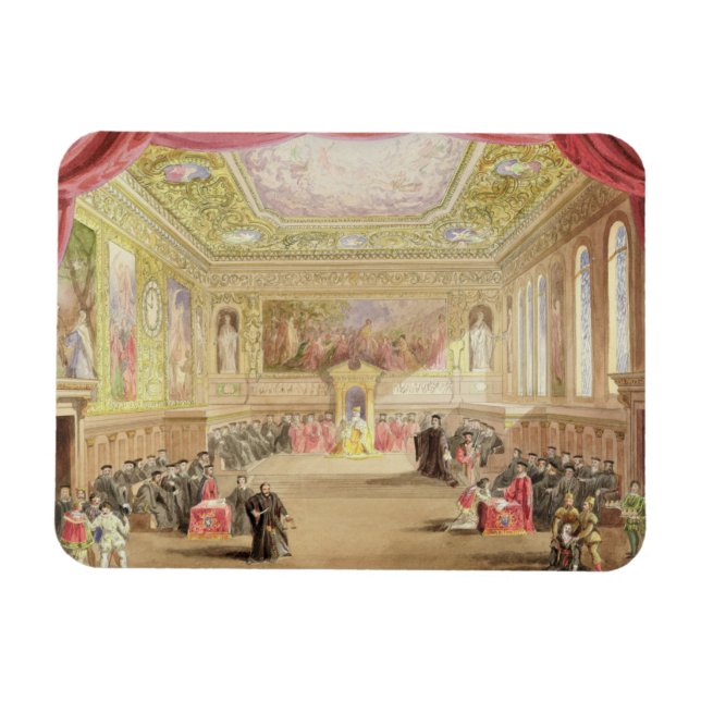 Magnet Flexible The Trial, Act IV, Scene I from Charles Kean (Horizontal)