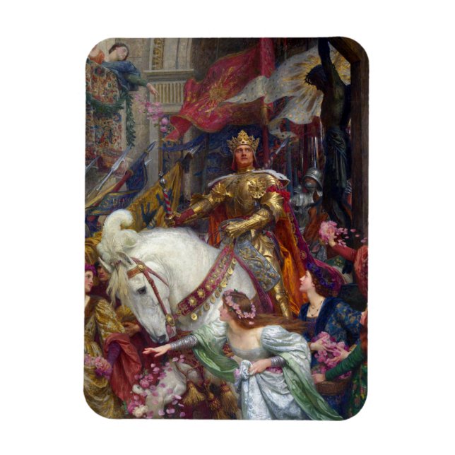 Magnet Flexible The Two Crowns c. 1900 par Sir Frank Dicksee (Vertical)