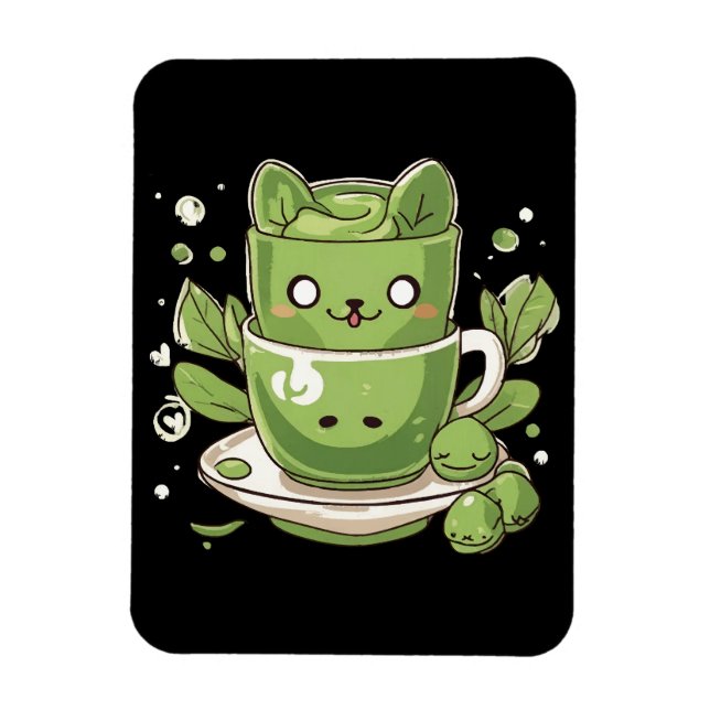 Magnet Flexible thé vert matcha (Vertical)