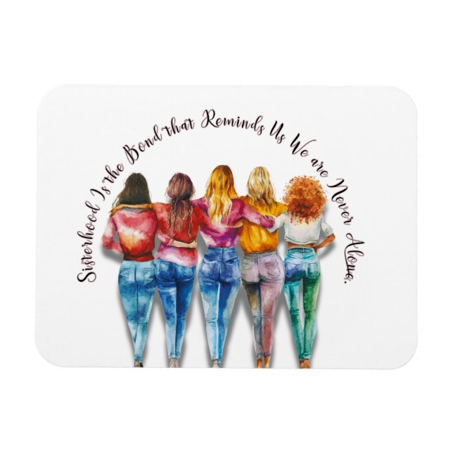 Magnet Flexible Thème de la Sisterhood (Horizontal)