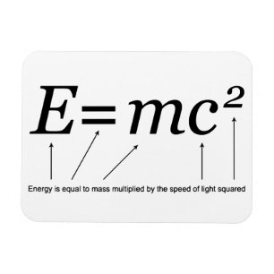 Magnet Flexible Théorie d'E=MC2 Einstein de relativité