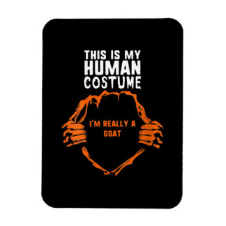 Magnet Flexible This Is My Human Costume Goat Venin