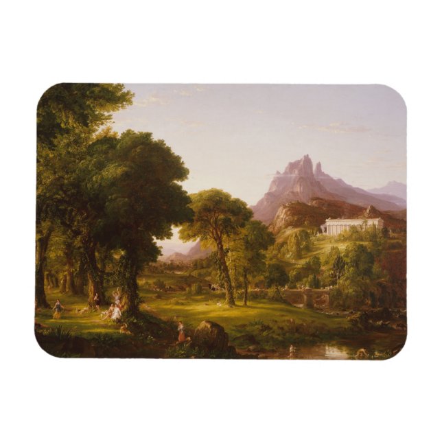 Magnet Flexible Thomas Cole Dream d'Arcadia (Horizontal)