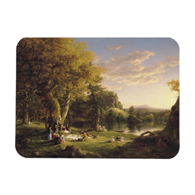 Magnet Flexible Thomas Cole Le Pic-Nic (Horizontal)