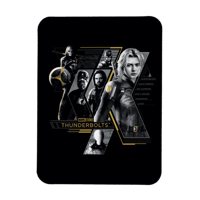 Magnet Flexible Thunderbolts* | Group Graphic (Vertical)