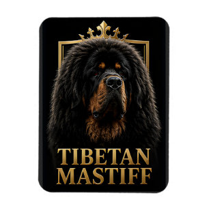 Magnet Flexible Tibétain Mastiff Chien Royal Amoureux des Chiens N
