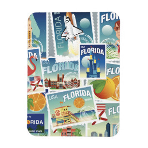 Magnet Flexible Timbres de Floride