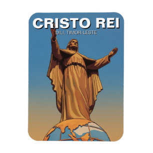 Magnet Flexible Timor-Leste Cristo Rei de Dili
