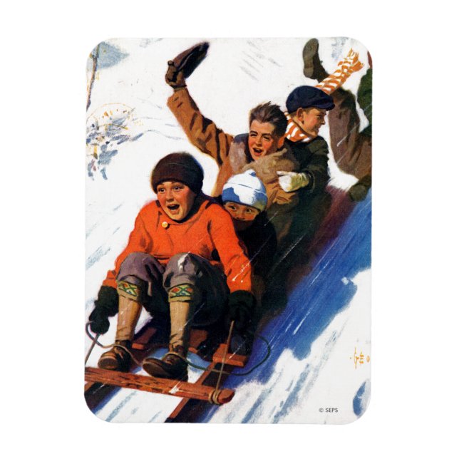 Magnet Flexible Tobagganing (Vertical)