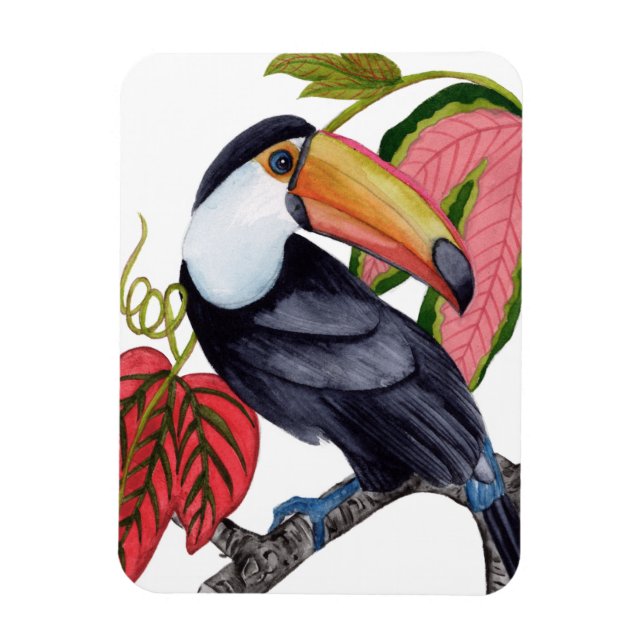 Magnet Flexible Toco Toucan (Vertical)