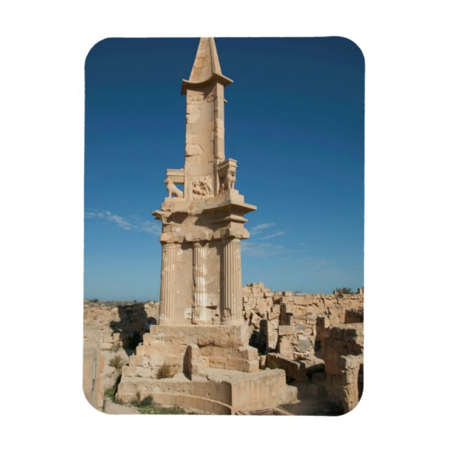 Magnet Flexible Tombeau de Bes, Sabratha, Az Zawiyah District (Vertical)
