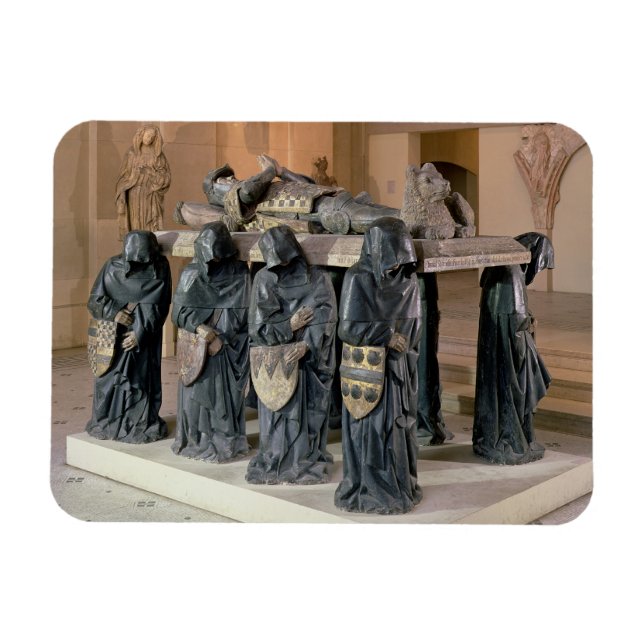 Magnet Flexible Tombeau de Philippe Pot (1428-94) de l'abbaye de C (Horizontal)