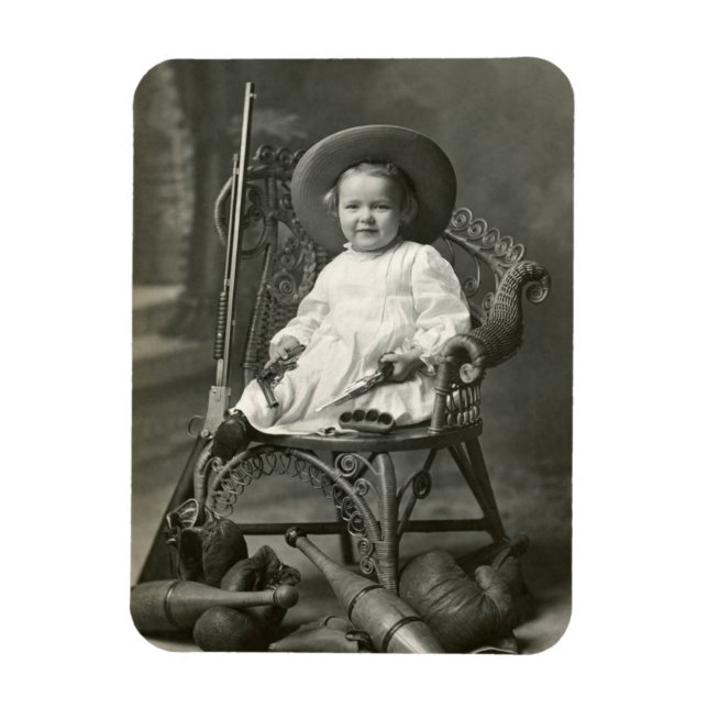 Magnet Flexible Tomboy Américain 1910 (Vertical)