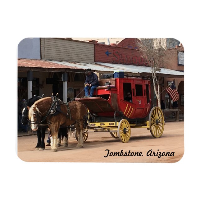 Magnet Flexible Tombstone, Arizona (Horizontal)
