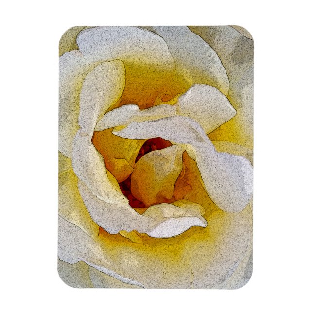Magnet Flexible tons blanc à jaune (Vertical)