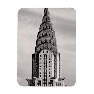 Magnet Flexible Top of the Chrysler Building NYC - B&W