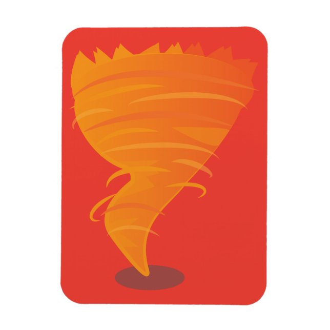Magnet Flexible Tornade de feu (Vertical)