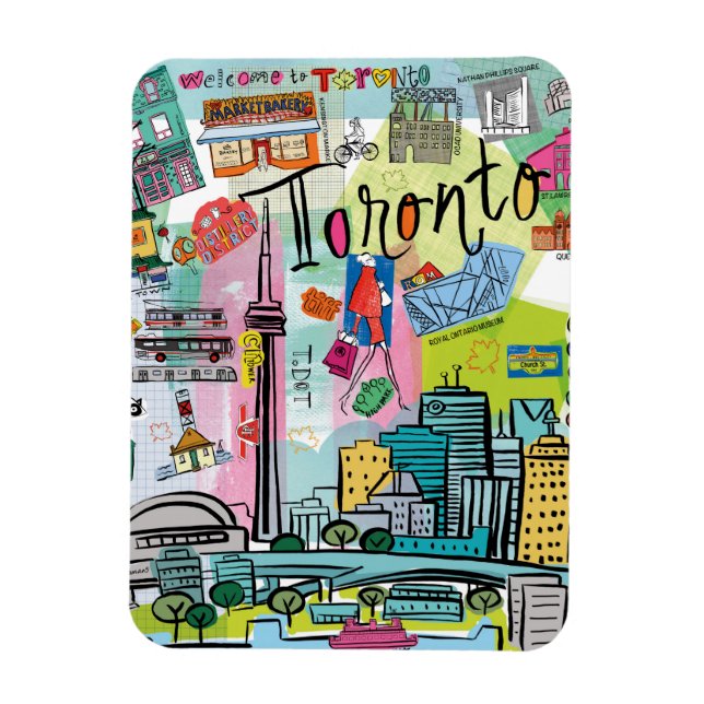 Magnet Flexible Toronto, Canada (Vertical)