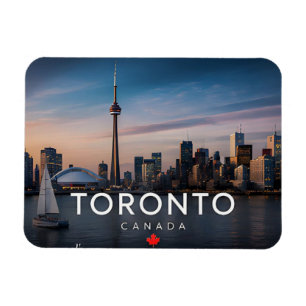 Magnet Flexible Toronto Canada Patrimoine canadien Vie urbaine 🌊