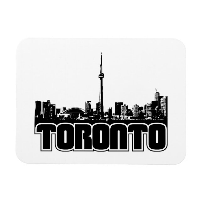 Magnet Flexible Toronto Skyline (Horizontal)