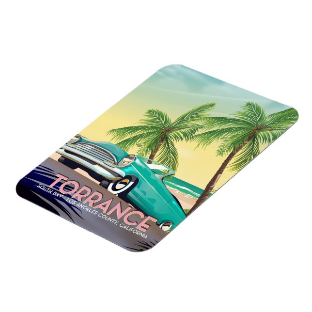 Magnet Flexible Torrance, Californie - Los Angeles Californie (Côté Gauche)