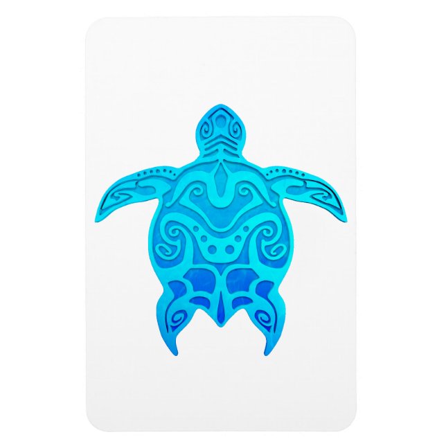 Magnet Flexible Tortue bleue (Vertical)