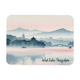 Magnet Flexible Tôt le matin Hangzhou West Lake Hangzhou