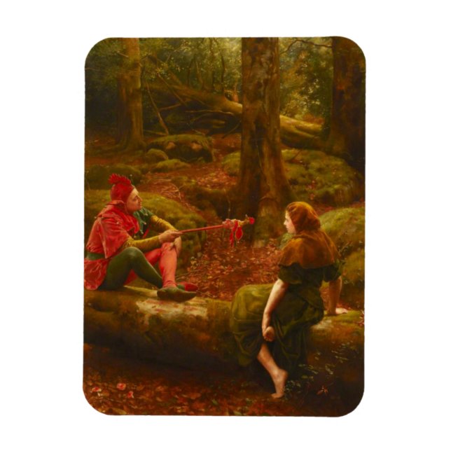 Magnet Flexible Touchstone et Audrey (par John Collier) (Vertical)