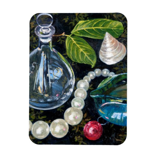 Magnet Flexible Toujours la vie avec des perles (Vertical)