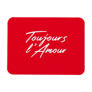 Magnet Flexible Toujours l'Amour - Amour éternel pour mariage