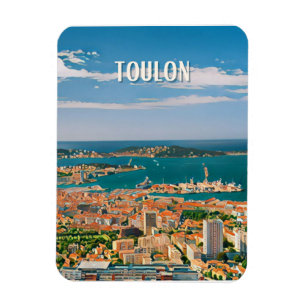 Magnet Flexible Toulon Photo Vintage