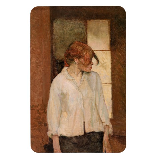 Magnet Flexible Toulouse-Lautrec - A Montrouge, Rosa La Rouge (Vertical)
