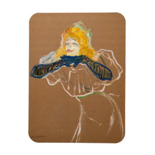 Magnet Flexible Toulouse-Lautrec - Yvette Guilbert Singing
