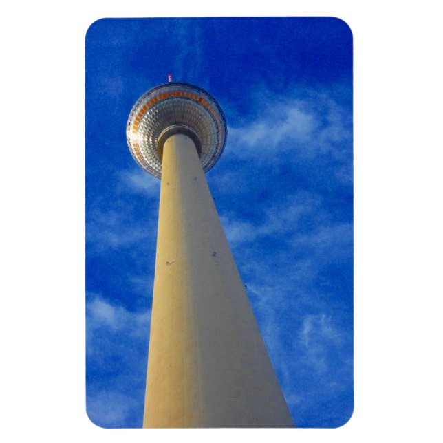 Magnet Flexible tour berlin bleu (Vertical)