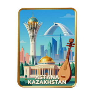 Magnet Flexible Tour de la Bayterek à Astana
