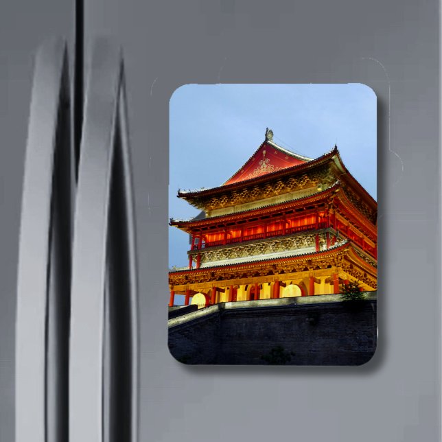 Magnet Flexible Tour de tambour de Xi'An (Créateur téléchargé)