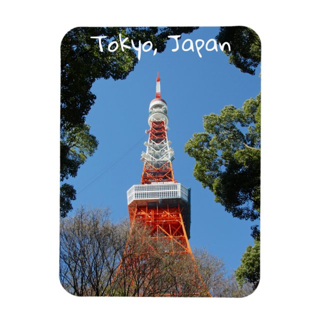 Magnet Flexible Tour de Tokyo, Japon (Vertical)