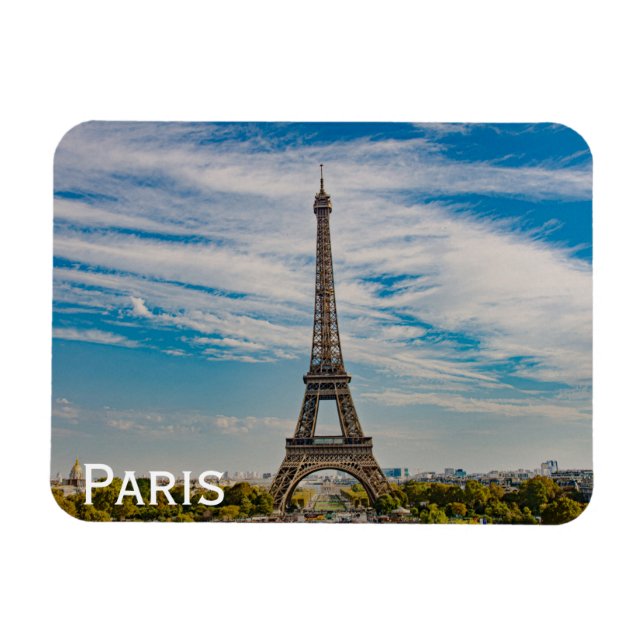 Magnet Flexible Tour Eiffel à Paris (Horizontal)