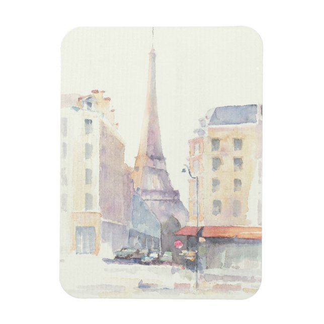 Magnet Flexible Tour Eiffel | Paris Watercolor (Vertical)