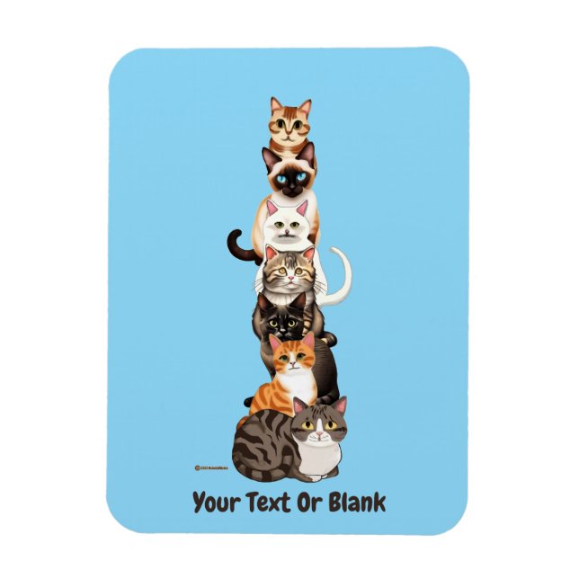 Magnet Flexible Tour Feline Cat-Er-Pillar (Vertical)