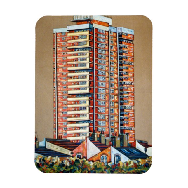 Magnet Flexible Tour inférieure (Vertical)