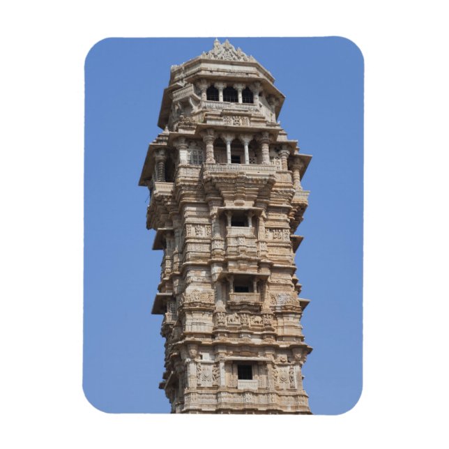 Magnet Flexible Tour Victoria au fort de Chittorgarh, Inde (Vertical)