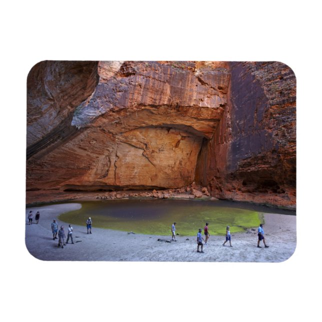 Magnet Flexible Touristes à Cathedral Gorge, Bungle Bungles (Horizontal)