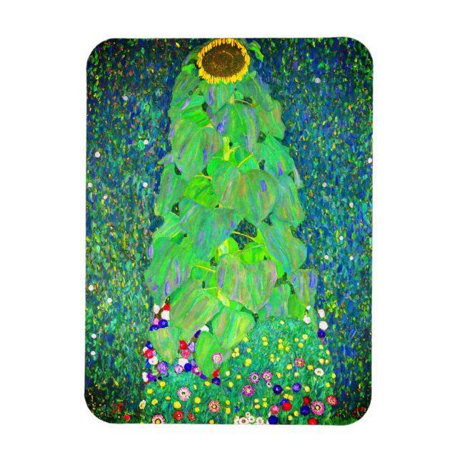 Magnet Flexible Tournesol Gustav Klimt (Vertical)