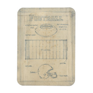 Magnet Flexible Tout au sujet du jeu - le football