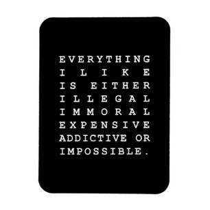 Magnet Flexible Tout ce que j'aime